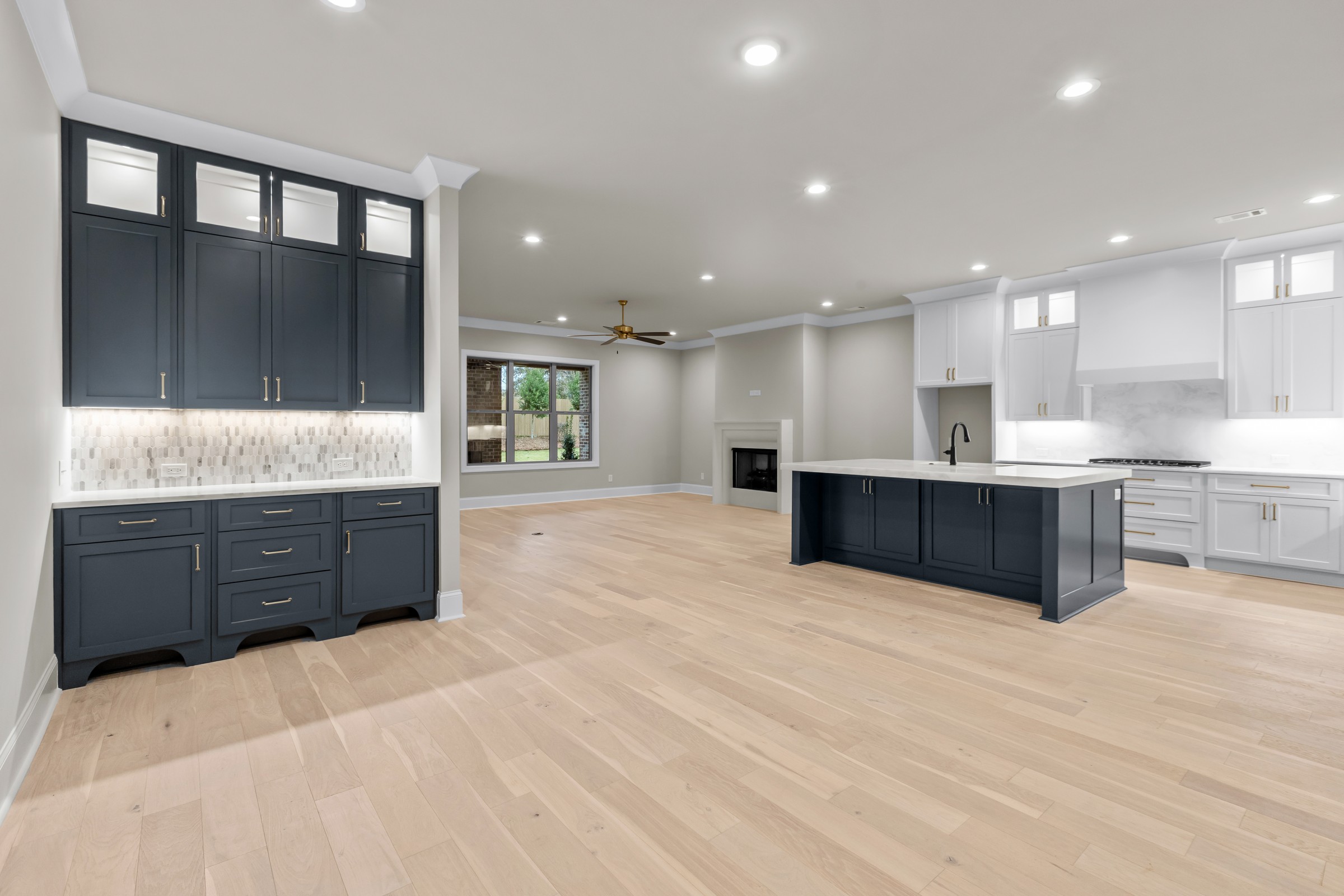 Bellevue Homes — kitchen and great room