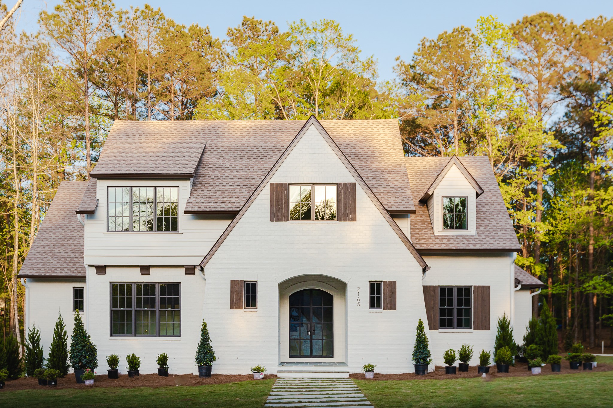 High Grove — exterior, front elevation